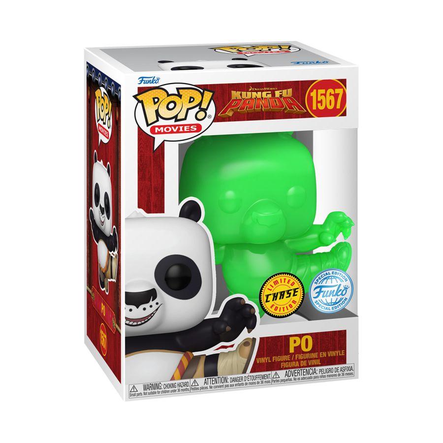 FUN81937BUNDLE Kung Fu Panda - Po "Dreamworks 30th Anniversary" US Exclusive Pop! Vinyl - Chase Bundle / Case [RS] - Funko - Titan Pop Culture