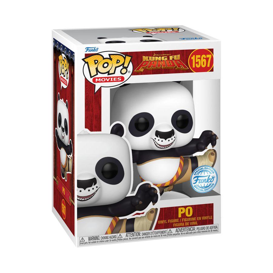 FUN81937BUNDLE Kung Fu Panda - Po "Dreamworks 30th Anniversary" US Exclusive Pop! Vinyl - Chase Bundle / Case [RS] - Funko - Titan Pop Culture