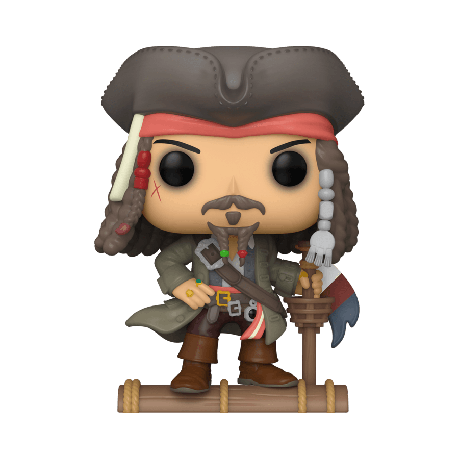 FUN81940 Pirates of the Caribbean - Jack Sparrow US Exclusive Pop! Vinyl [RS] - Funko - Titan Pop Culture