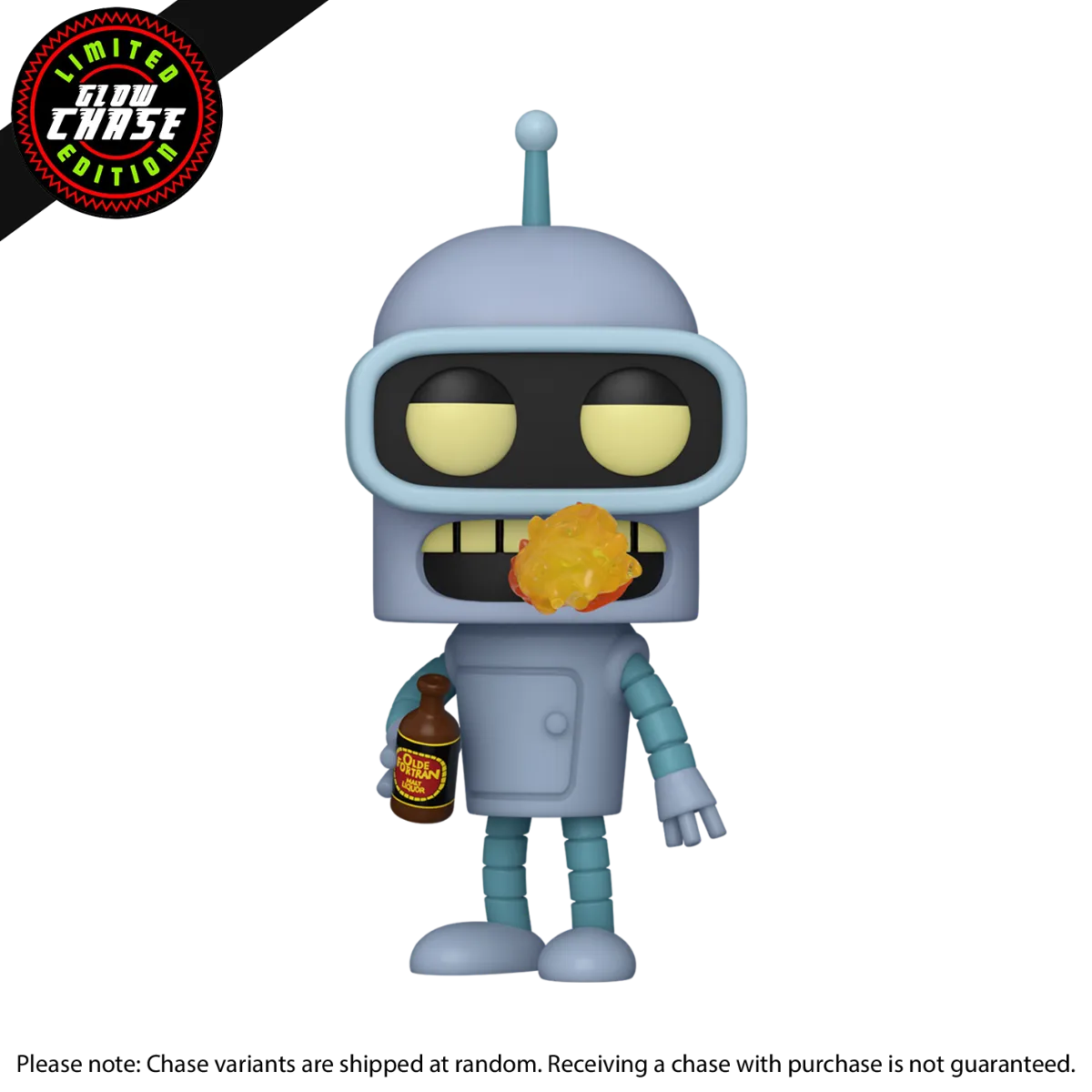 FUN81941 Futurama - Bender with Fire Breath US Exclusive (with chase) Pop! Vinyl [RS] - Funko - Titan Pop Culture