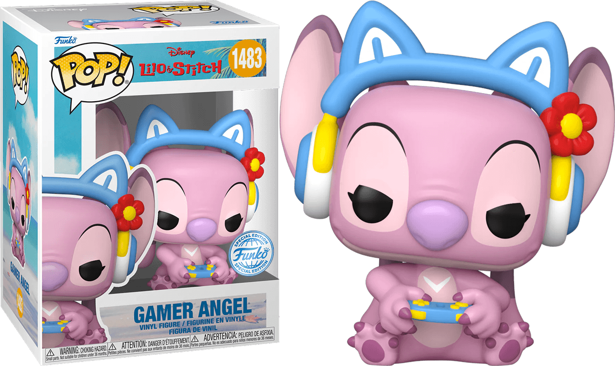 FUN81949 Lilo & Stitch - Gamer Angel US Exclusive Pop! Vinyl [RS] - Funko - Titan Pop Culture