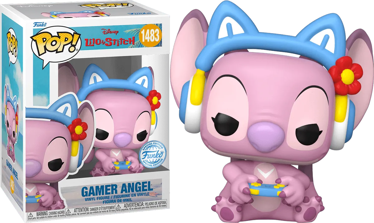 FUN81949 Lilo & Stitch - Gamer Angel US Exclusive Pop! Vinyl [RS] - Funko - Titan Pop Culture