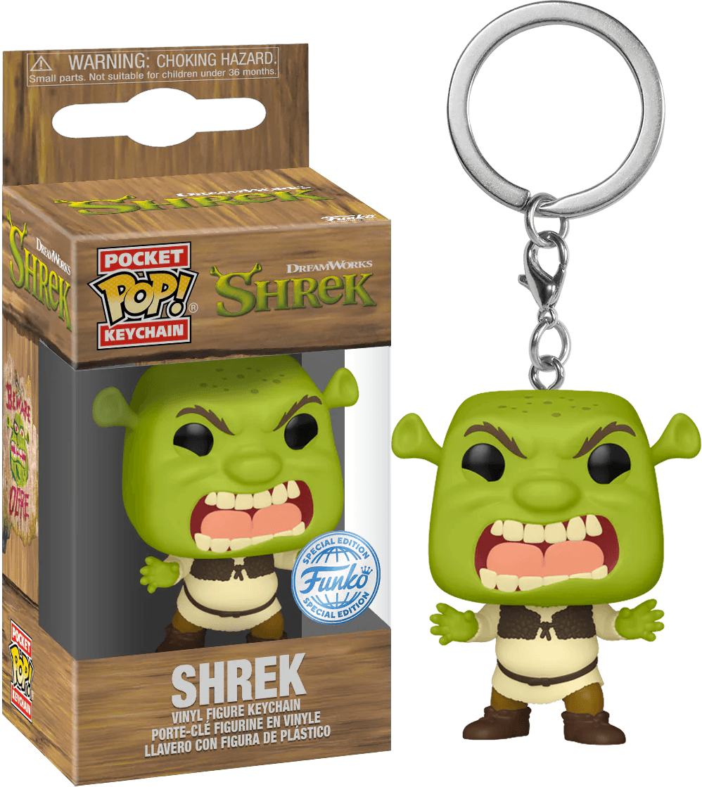 FUN81958 Shrek - Scary Shrek (DreamWorks 30th Anniversary) US Exclusive Pop! Keychain [RS] - Funko TBA - Titan Pop Culture