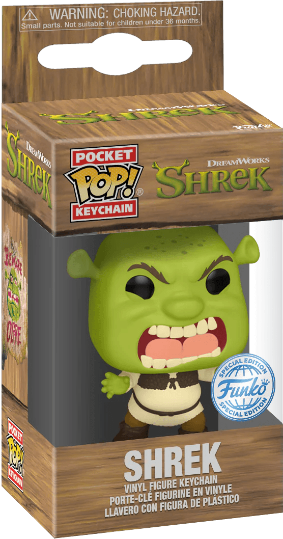 FUN81958 Shrek - Scary Shrek (DreamWorks 30th Anniversary) US Exclusive Pop! Keychain [RS] - Funko TBA - Titan Pop Culture