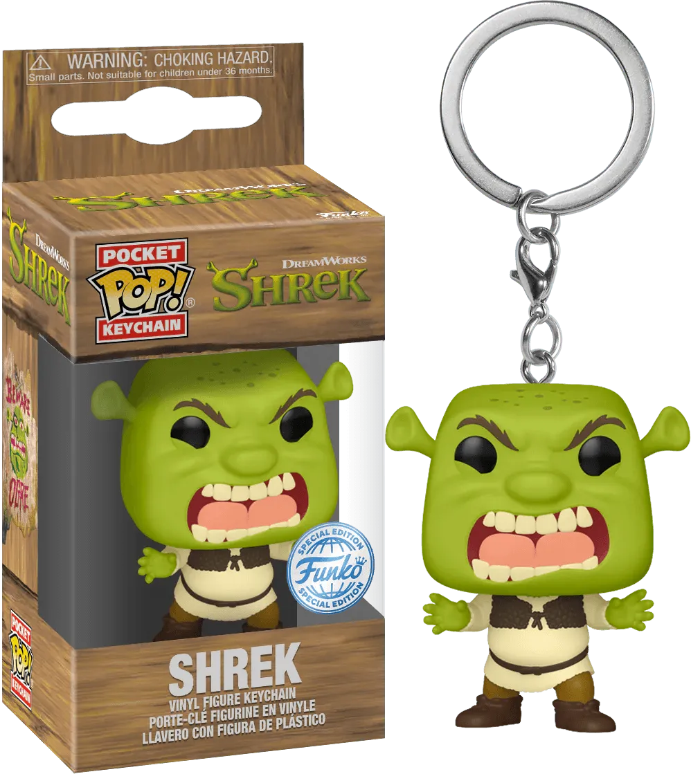 FUN81958 Shrek - Scary Shrek (DreamWorks 30th Anniversary) US Exclusive Pop! Keychain [RS] - Funko TBA - Titan Pop Culture