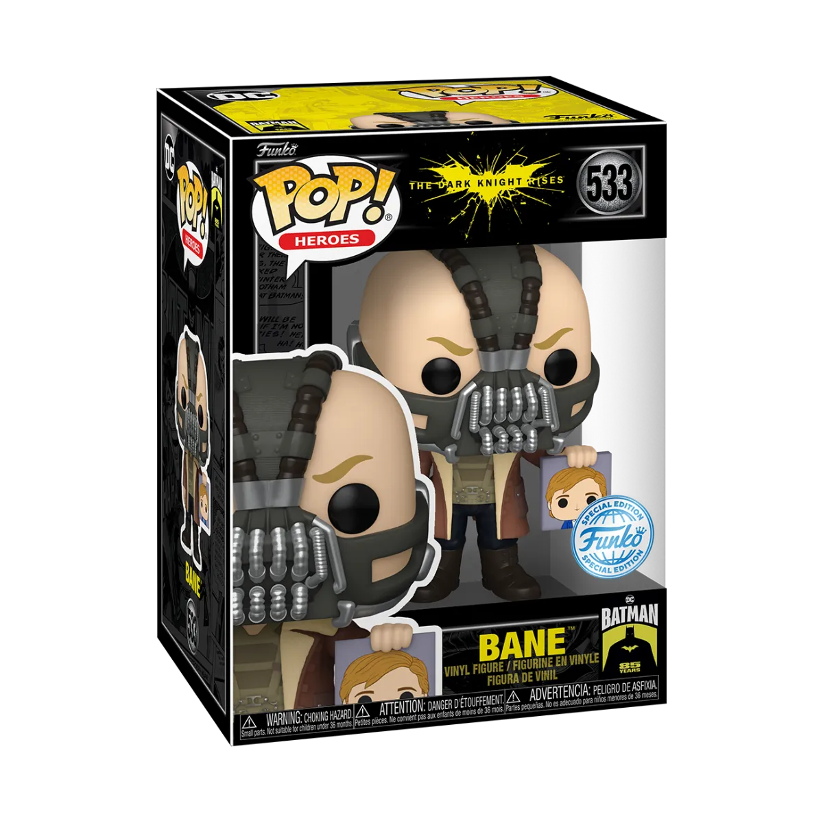 FUN82029 Batman: The Dark Knight Rises - Bane Pop! Vinyl [RS] - Funko - Titan Pop Culture