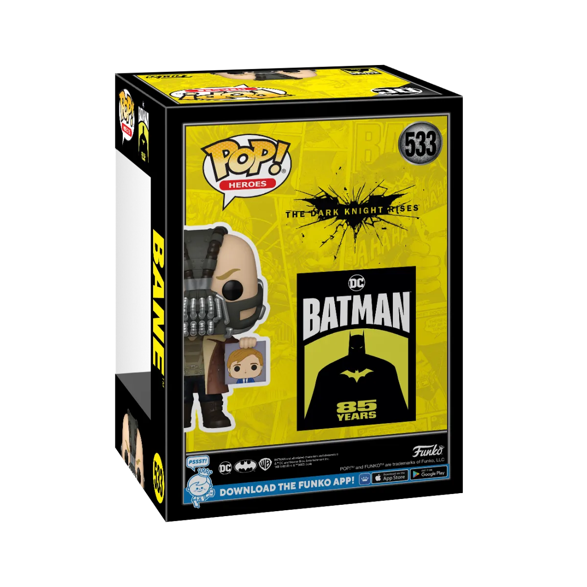 FUN82029 Batman: The Dark Knight Rises - Bane Pop! Vinyl [RS] - Funko - Titan Pop Culture