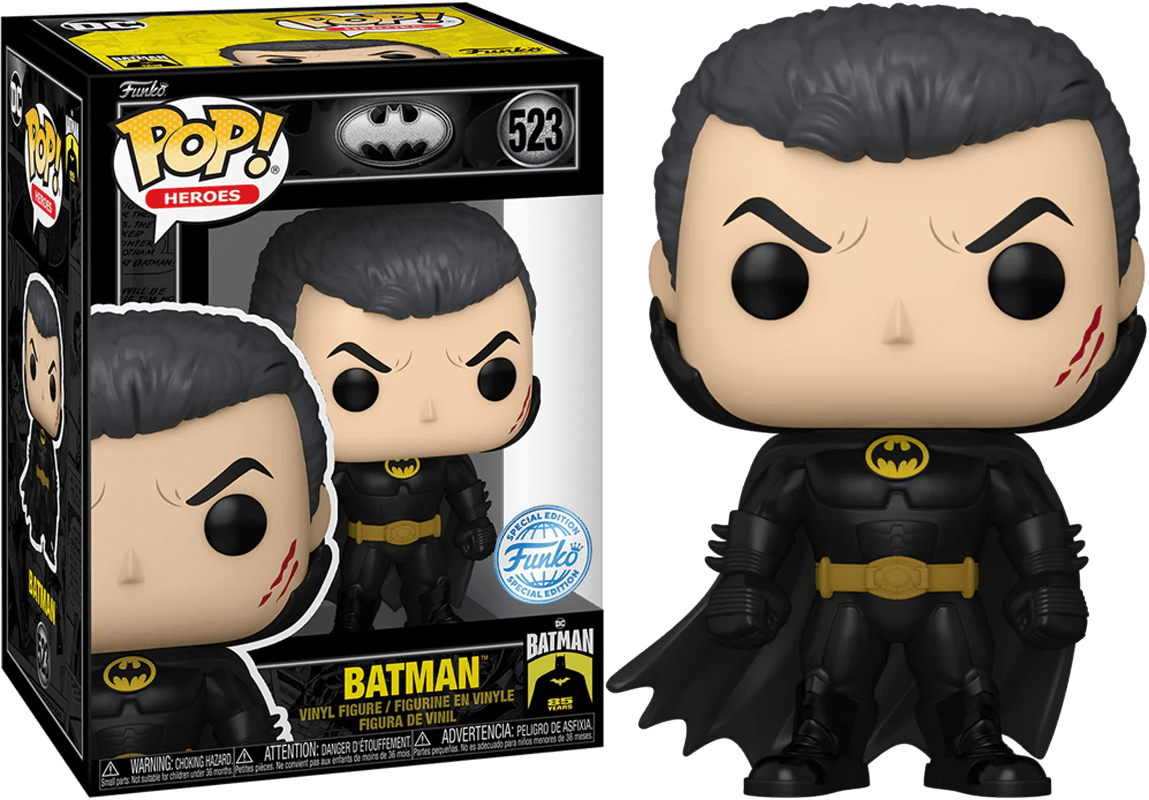 FUN82095 Batman: 85th Anniversary - Batman Unmasked (1989) US Exclusive Pop! Vinyl [RS] - Funko - Titan Pop Culture