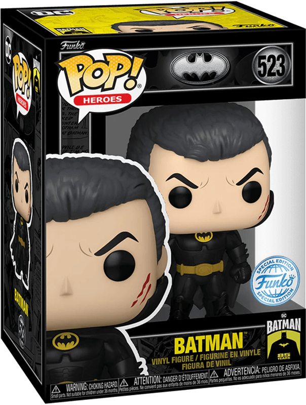 FUN82095 Batman: 85th Anniversary - Batman Unmasked (1989) US Exclusive Pop! Vinyl [RS] - Funko - Titan Pop Culture