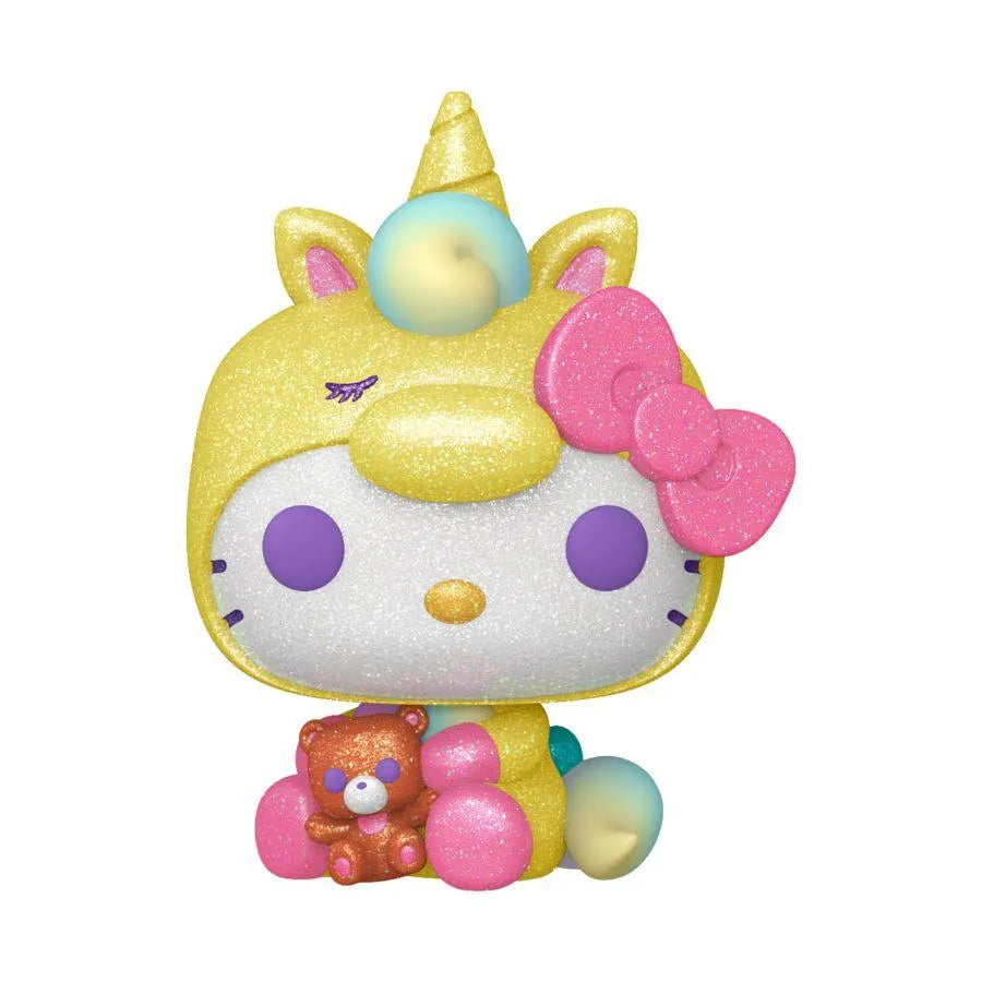 FUN82097 Hello Kitty - Hello Kitty Unicorn US Exclusive Diamond Glitter Pop! Vinyl [RS] - Funko TBA - Titan Pop Culture