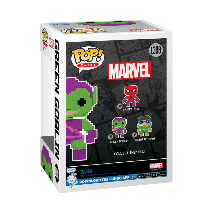 FUN82109 Spider-Man - Green Goblin 8-Bit US Exclusive Pop! Vinyl [RS] - Funko - Titan Pop Culture