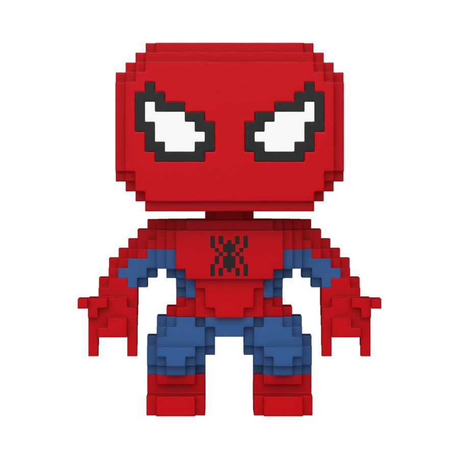 FUN82111 Spider-Man - Spider-Man 8-Bit US Exclusive Pop! Vinyl [RS] - Funko - Titan Pop Culture