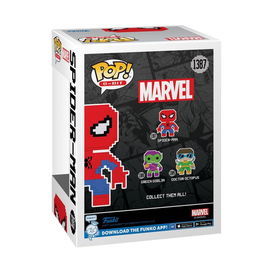 FUN82111 Spider-Man - Spider-Man 8-Bit US Exclusive Pop! Vinyl [RS] - Funko - Titan Pop Culture