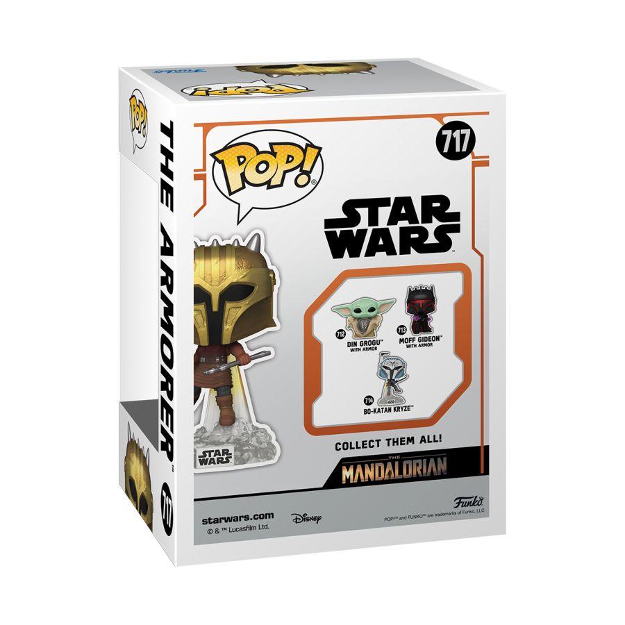 FUN82112 Star Wars - The Armorer with Jetpack US Exclusive Pop! Vinyl [RS] - Funko - Titan Pop Culture