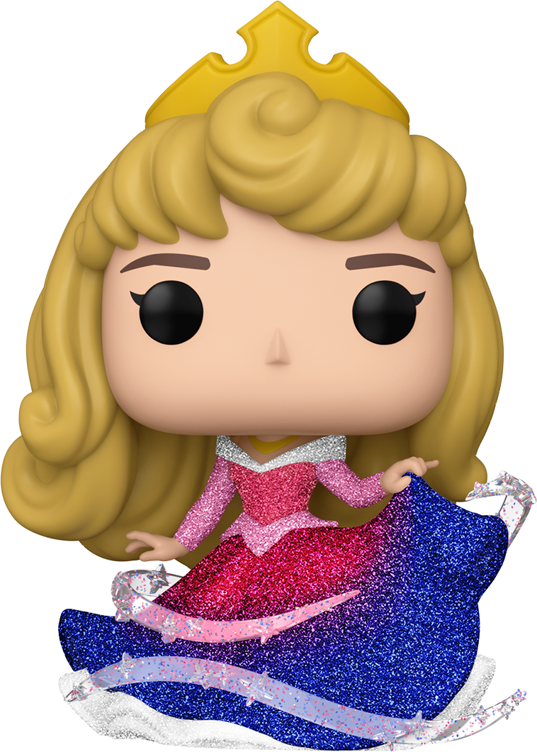 Sleeping Beauty - Aurora Sleeping US Exclusive Diamond Glitter Pop! Vinyl [RS]