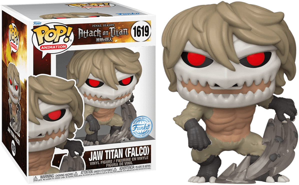 FUN82114 Attack on Titan - Jaw Titan (Falco) 6" US Exclusive Pop! Vinyl [RS] - Funko - Titan Pop Culture