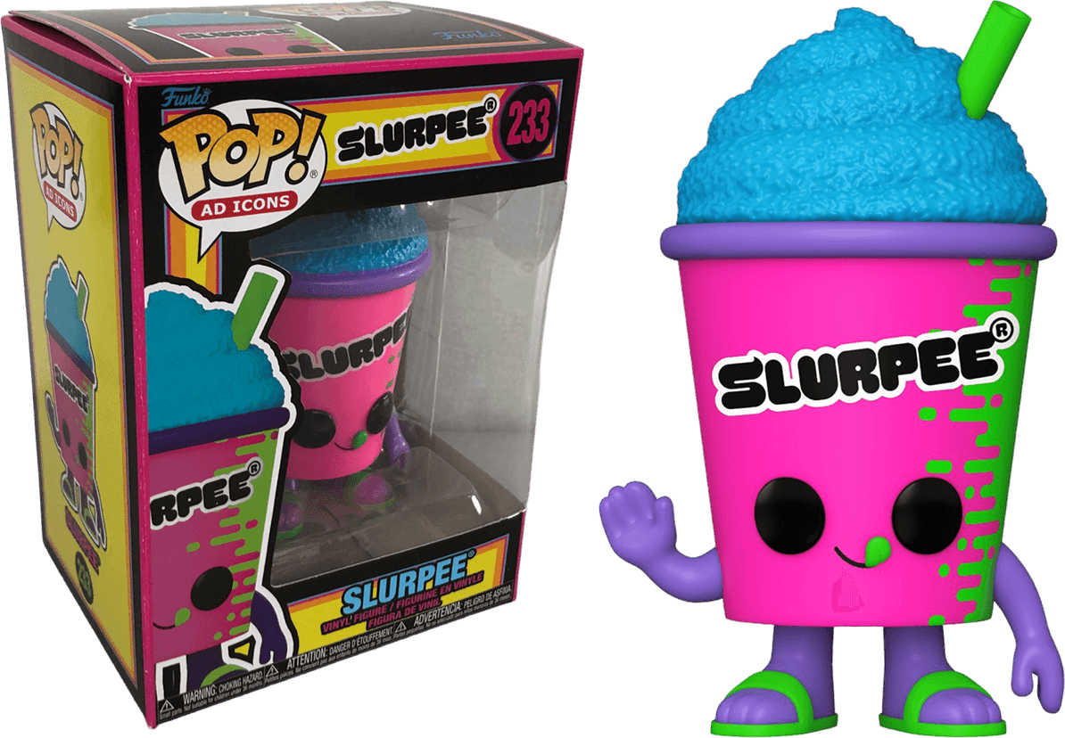 FUN82116 Ad Icons: Slurpee - Slurpee US Exclusive Black Light Pop! Vinyl [RS] - Funko - Titan Pop Culture