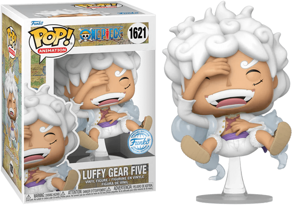 FUN82122 One Piece - Luffy Gear 5 US Exclusive Pop! Vinyl [RS] - Funko - Titan Pop Culture