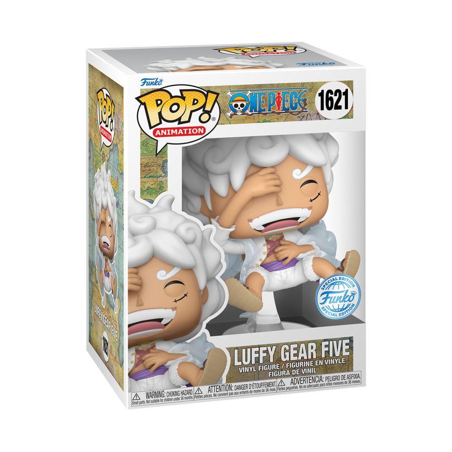 FUN82122 One Piece - Luffy Gear 5 US Exclusive Pop! Vinyl [RS] - Funko - Titan Pop Culture