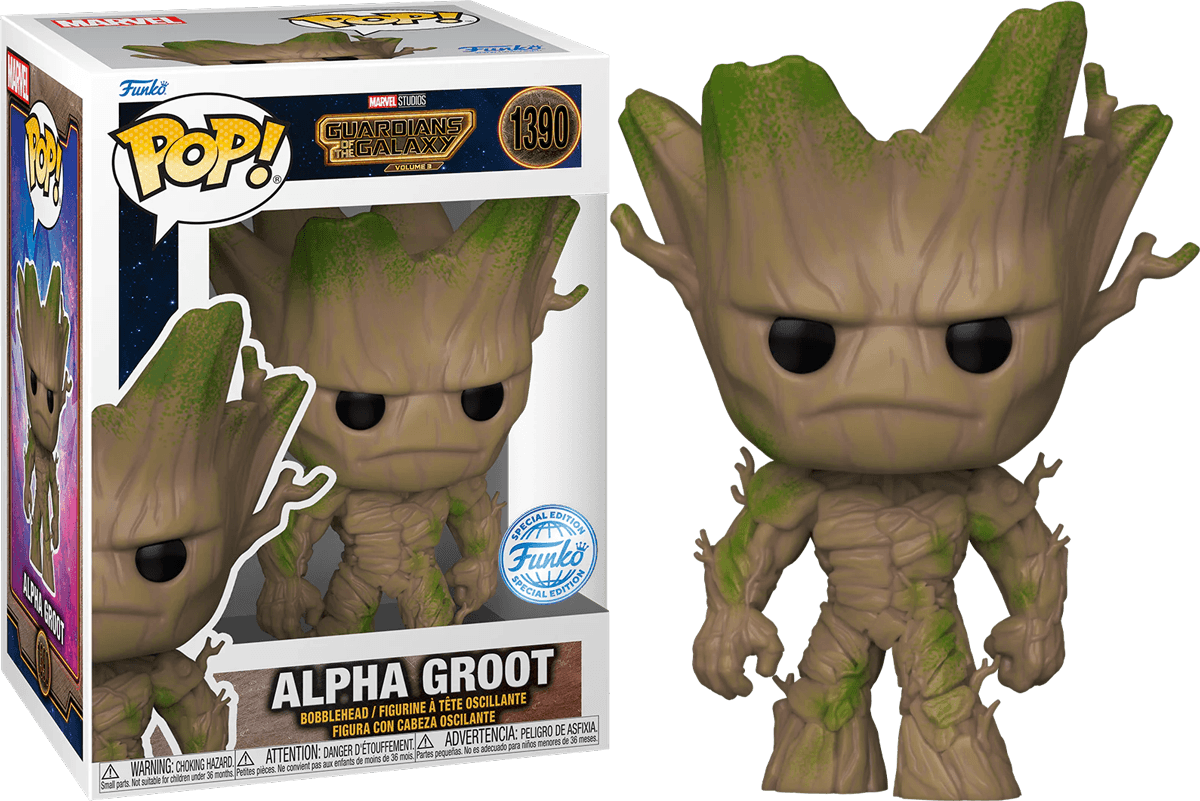 FUN82141 Guardians of the Galaxy: Vol. 3 - Alpha Groot US Exclusive Pop! Vinyl [RS] - Funko - Titan Pop Culture