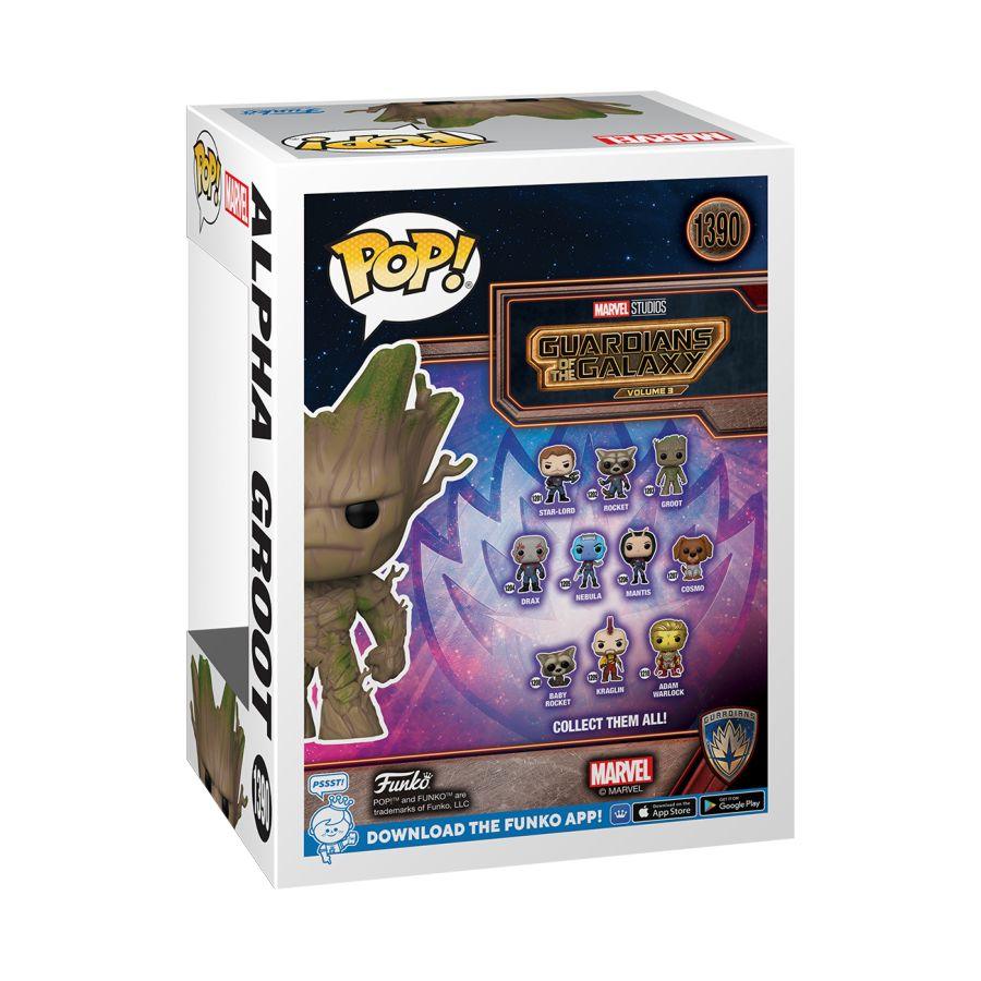 FUN82141 Guardians of the Galaxy: Vol. 3 - Alpha Groot US Exclusive Pop! Vinyl [RS] - Funko - Titan Pop Culture