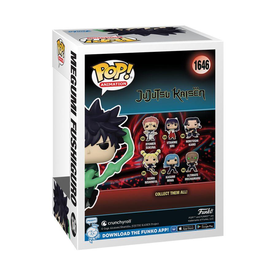 FUN82142BUNDLE Jujutsu Kaisen - Megumi Fushiguro (Painting) US Exclusive Pop! Vinyl - Chase Bundle / Case [RS] - Funko - Titan Pop Culture