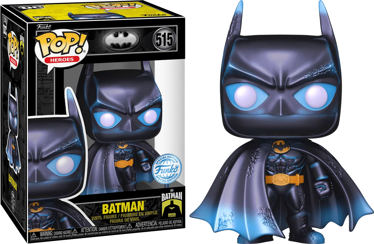 FUN82163 Batman: 85th Anniversary - Batman US Exclusive Hikari-inspired Pop! Vinyl [RS] - Funko - Titan Pop Culture