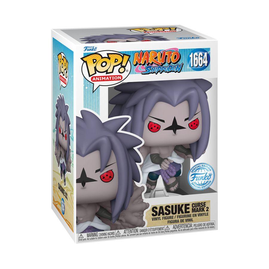 FUN82166 Naruto - Sasuke (Curse Mark 2) US Exclusive Pop! Vinyl [RS] - Funko - Titan Pop Culture