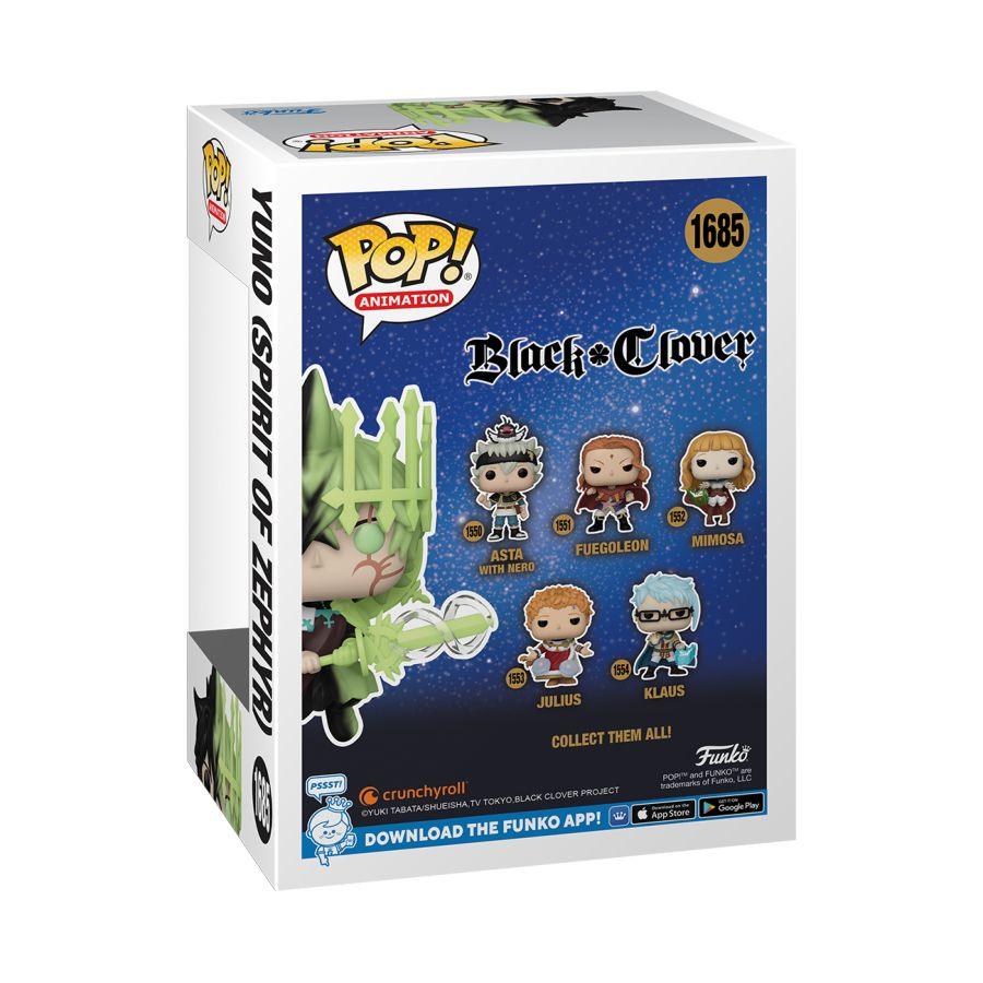 FUN82168 Black Clover - Yuno (Spirit of Zephyr) US Exclusive Pop! Vinyl [RS] - Funko - Titan Pop Culture