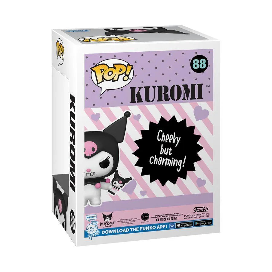 FUN82182BUNDLE Hello Kitty - Kuromi (with Phone) US Exclusive Pop! Vinyl - Chase Bundle / Case [RS] - Funko - Titan Pop Culture