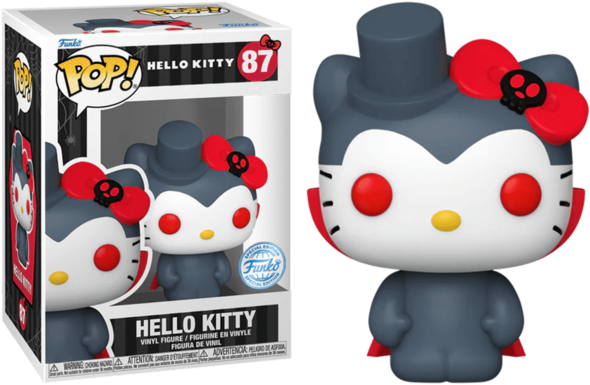 FUN82187 Hello Kitty - Hello Kitty (Dracula) US Exclusive Pop! Vinyl [RS] - Funko - Titan Pop Culture