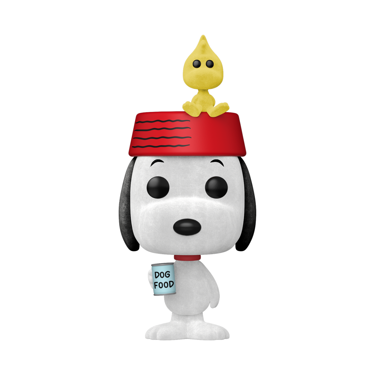 Peanuts - Snoopy with Woodstock Flocked Pop! Vinyl Vinyl [RS]