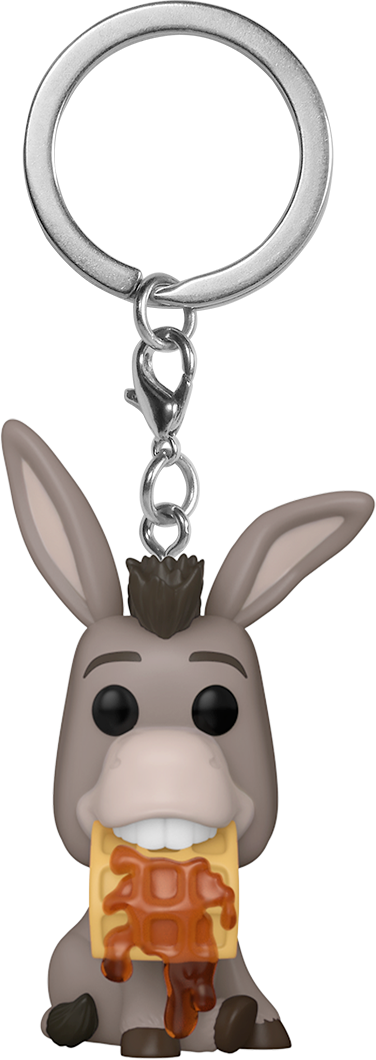 FUN82223 Shrek - Donkey DreamWorks 30th Anniversary US Exclusive Pop! Keychain [RS] - Funko - Titan Pop Culture