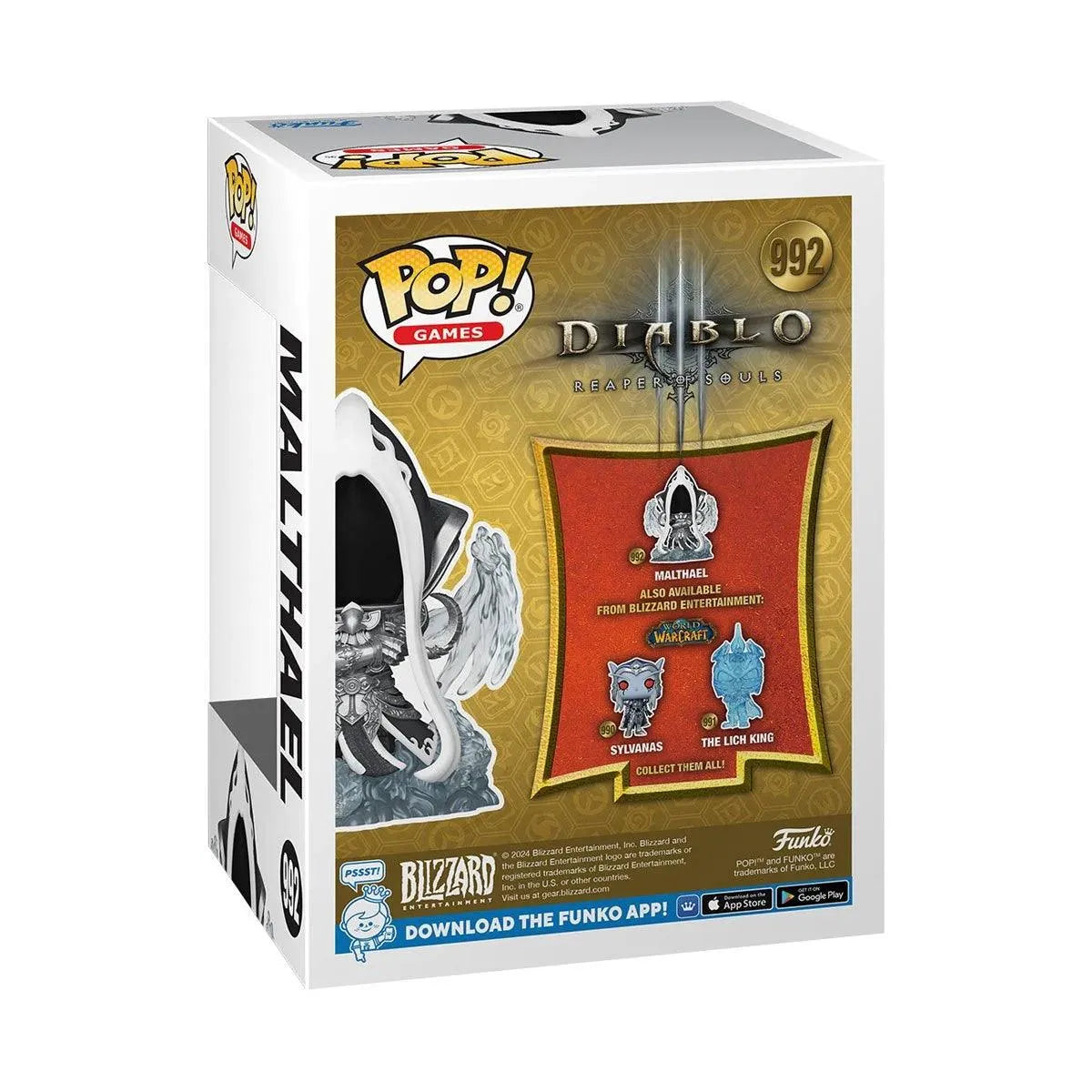 FUN82238 Diablo 3: Reaper of Souls - Maltheal Pop! Vinyl - Funko - Titan Pop Culture