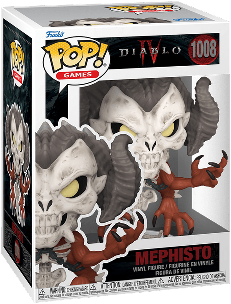 FUN82372 Diablo 4 - Mephisto Pop! Vinyl - Funko - Titan Pop Culture