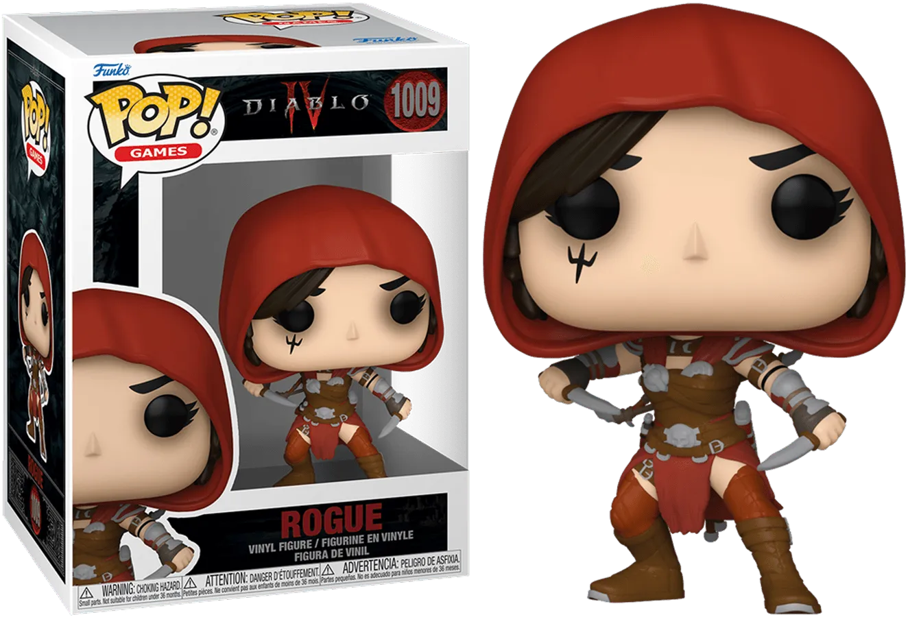 FUN82373 Diablo 4 - Rogue Pop! Vinyl - Funko - Titan Pop Culture