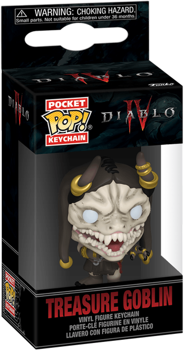 FUN82374 Diablo 4 - Treasure Goblin Pop! Keychain - Funko - Titan Pop Culture