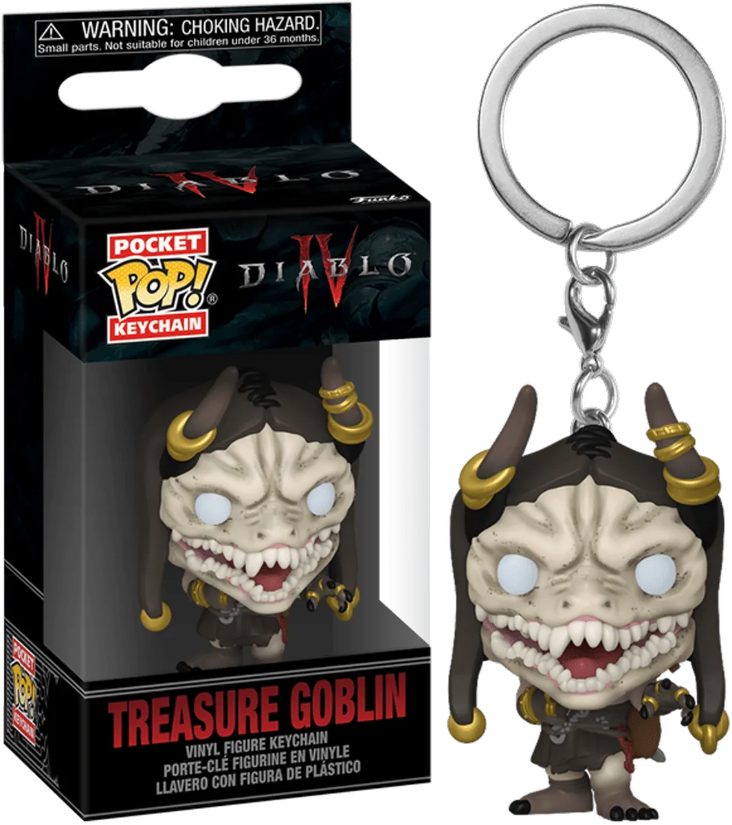 FUN82374 Diablo 4 - Treasure Goblin Pop! Keychain - Funko - Titan Pop Culture