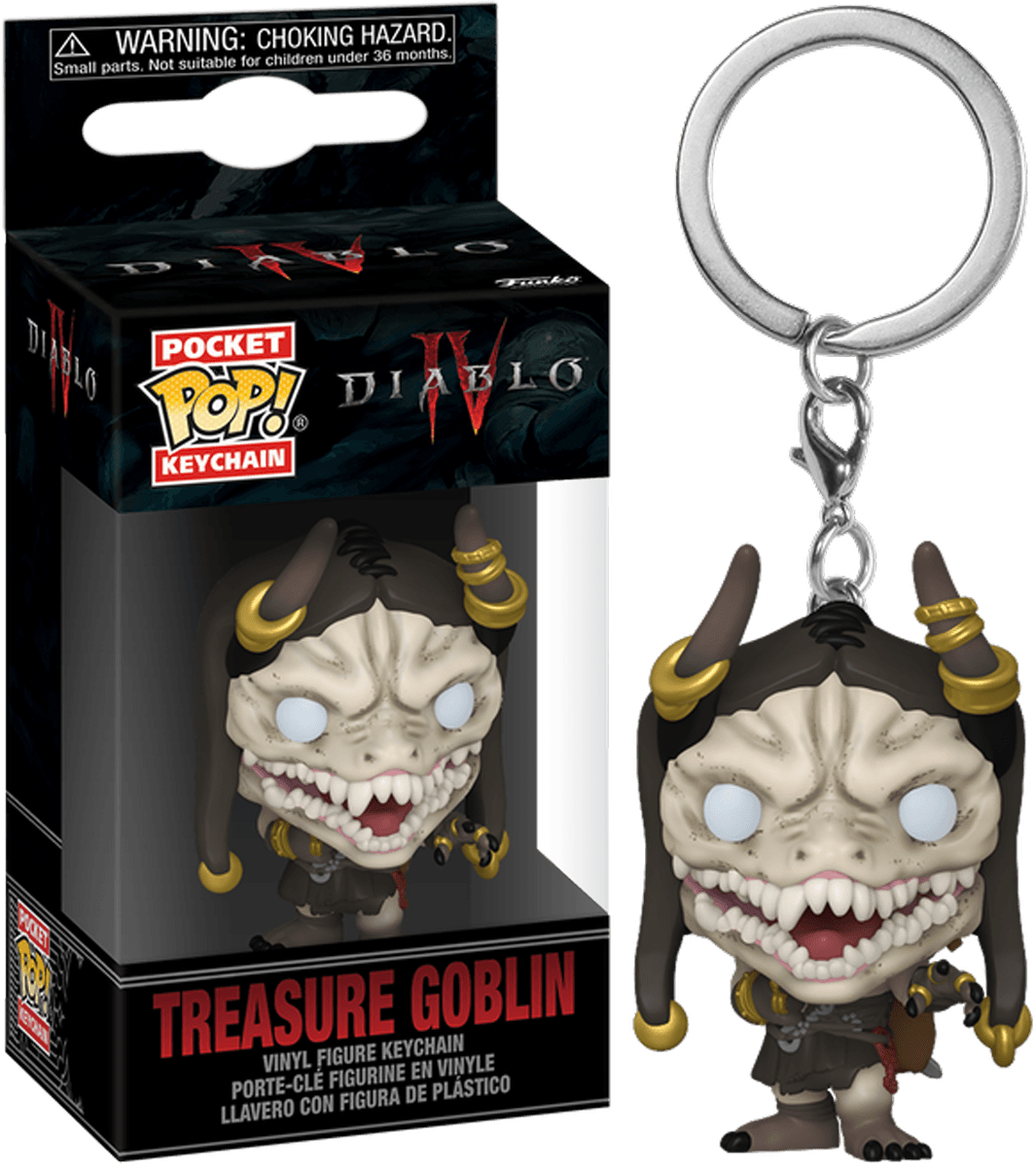 FUN82374 Diablo 4 - Treasure Goblin Pop! Keychain - Funko - Titan Pop Culture