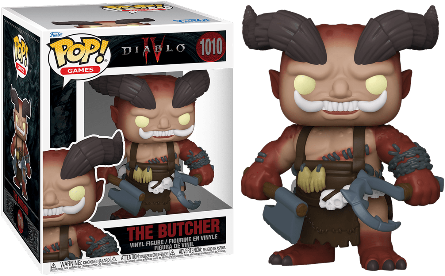 FUN82375 Diablo 4 - The Butcher 6" Pop! Vinyl - Funko - Titan Pop Culture