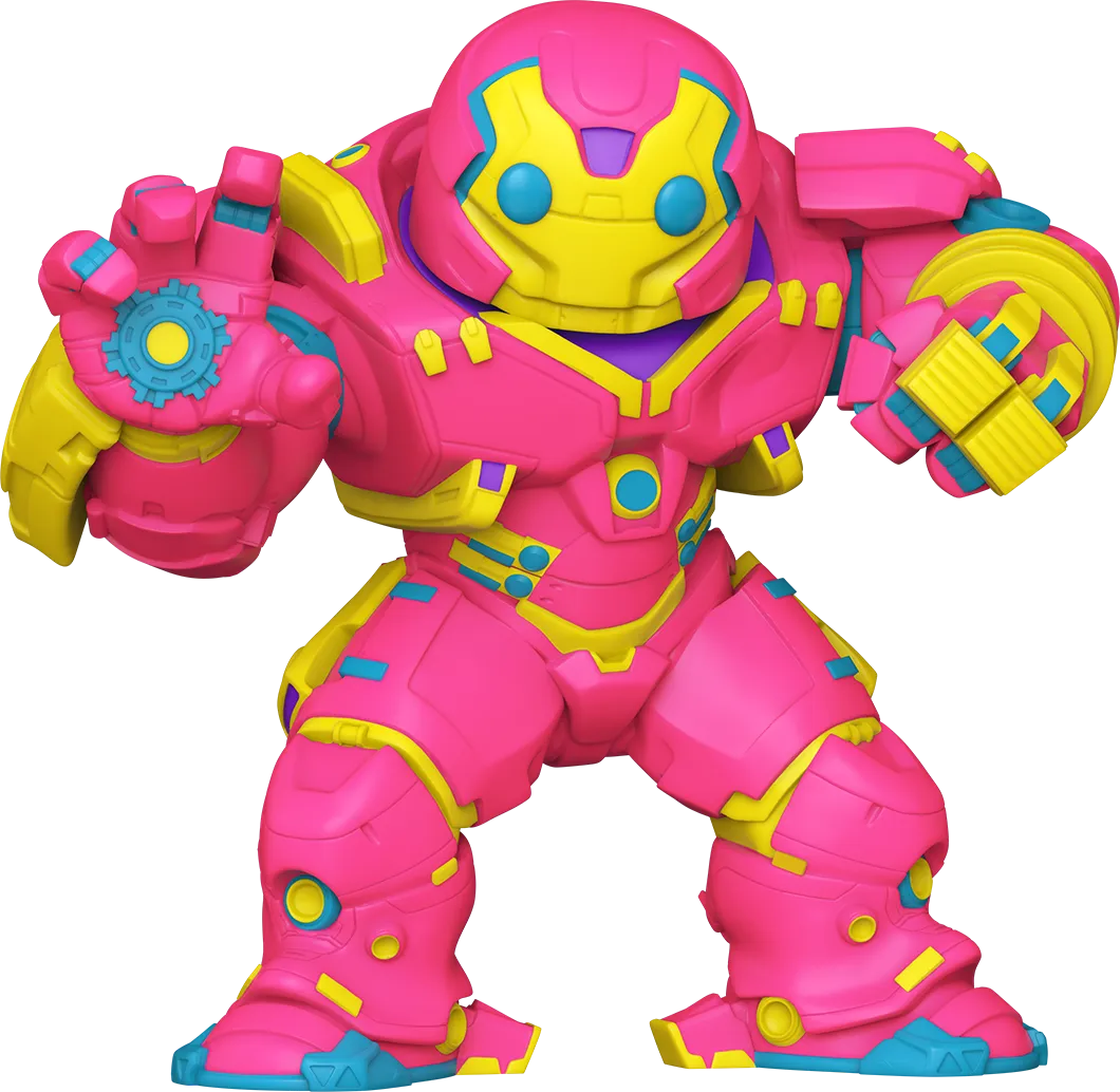 FUN82376 Marvel Comics - Hulkbuster (Infinity Saga) US Exclusive Black Light 10" Pop! Vinyl [RS] - Funko - Titan Pop Culture