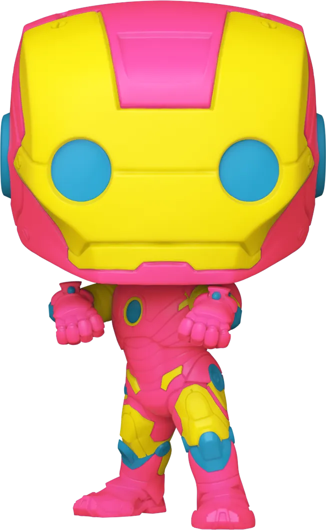 FUN82377 Marvel Comics - Iron Man MkIII (Infinity Saga) US Exclusive Black Light Pop! Vinyl [RS] - Funko - Titan Pop Culture