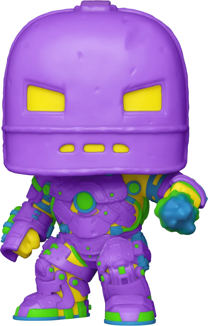 FUN82379 Marvel Comics - Iron Man MkI (Infinity Saga) US Exclusive Black Light Pop! Vinyl [RS] - Funko - Titan Pop Culture