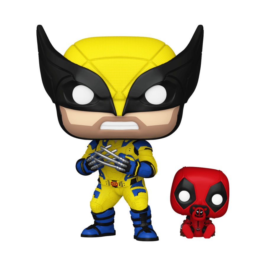 FUN82382 Deadpool & Wolverine (2024) - Wolverine with Babypool Pop! Vinyl - Funko - Titan Pop Culture