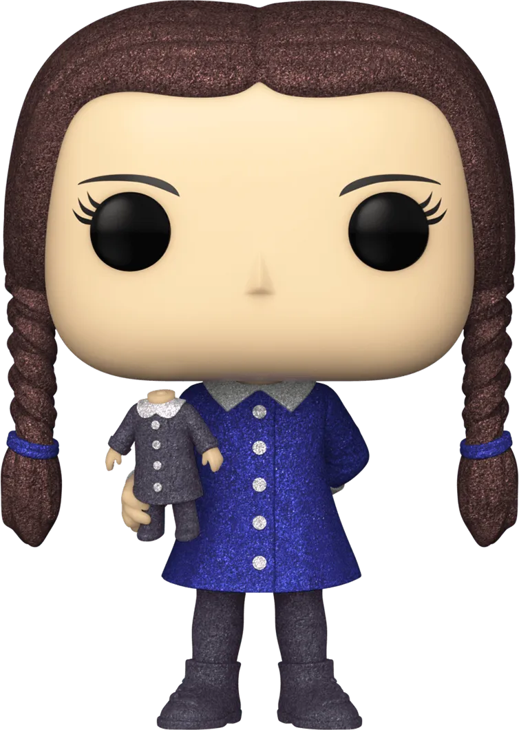 FUN82389 Addams Family (TV) - Wednesday US Exclusive Diamond Glitter Pop! Vinyl [RS] - Funko - Titan Pop Culture