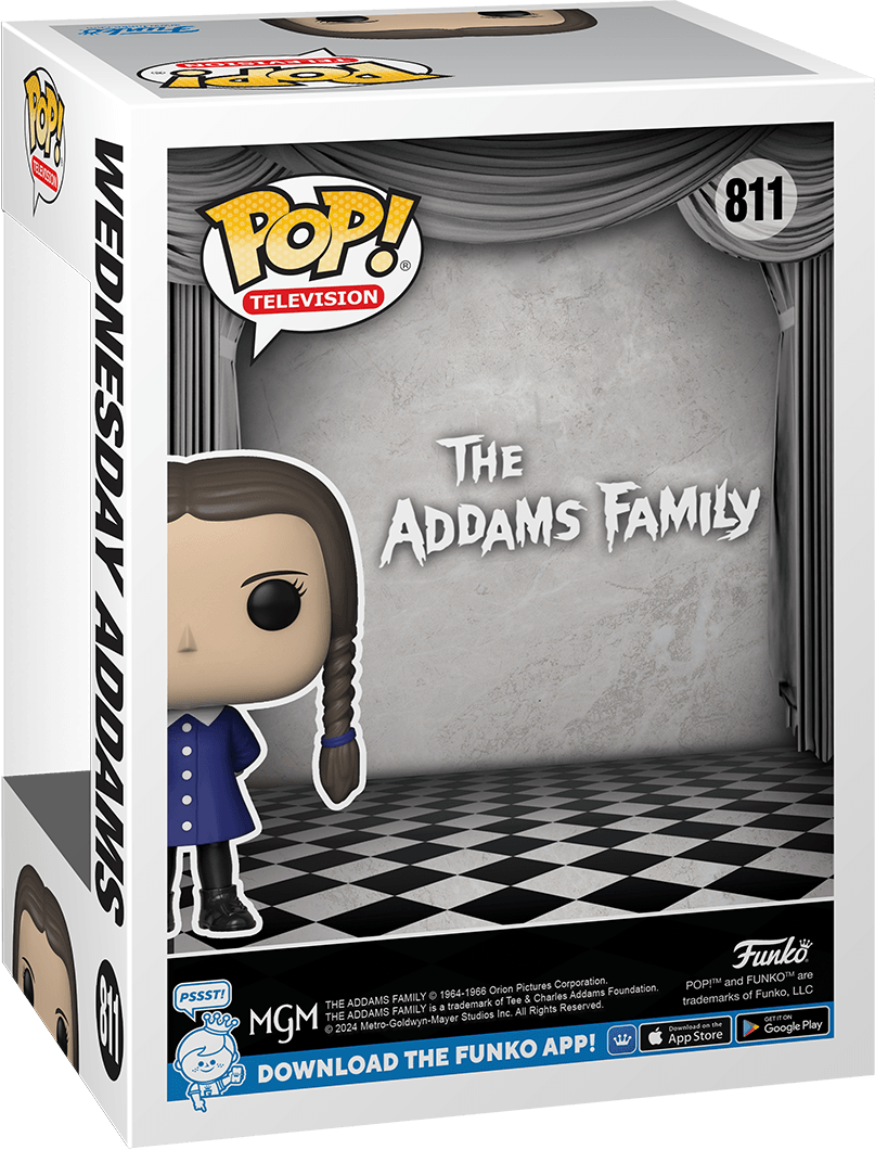 FUN82389 Addams Family (TV) - Wednesday US Exclusive Diamond Glitter Pop! Vinyl [RS] - Funko - Titan Pop Culture