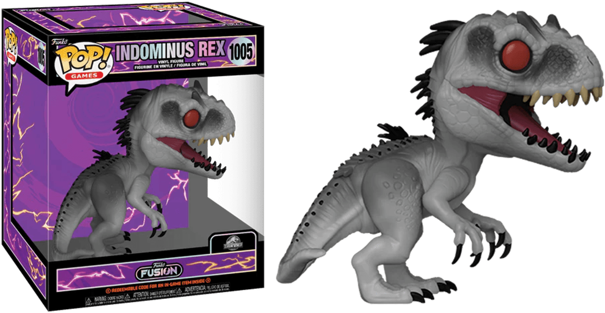 FUN82415 Funko Fusion - Indominus Rex (with chase) 6" Pop! Vinyl - Funko TBA - Titan Pop Culture