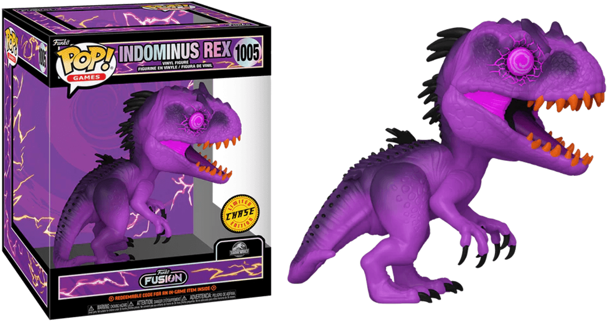 FUN82415 Funko Fusion - Indominus Rex (with chase) 6" Pop! Vinyl - Funko TBA - Titan Pop Culture