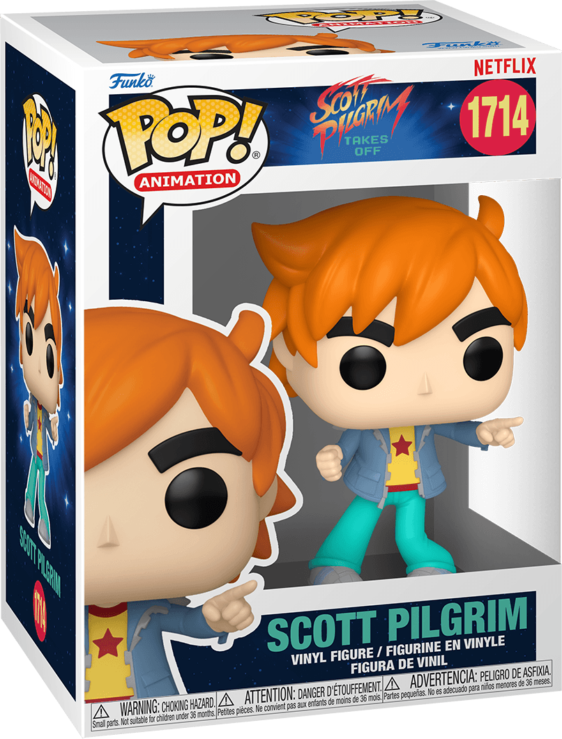 FUN82458 Scott Pilgrim (2023) - Scott Pilgrim Pop! Vinyl - Funko - Titan Pop Culture