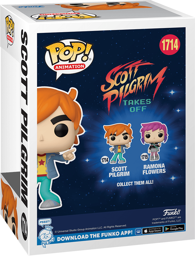 FUN82458 Scott Pilgrim (2023) - Scott Pilgrim Pop! Vinyl - Funko - Titan Pop Culture